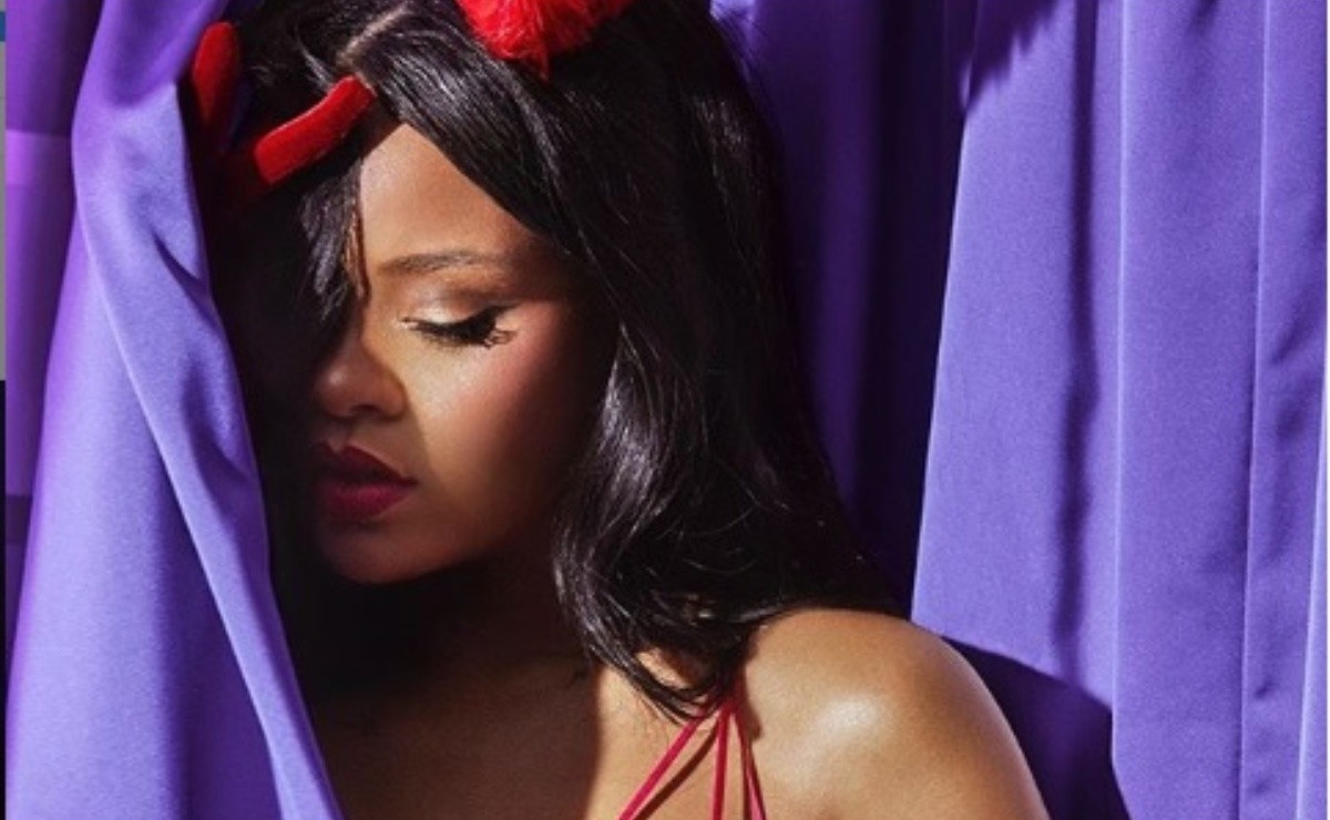Rihanna Flaunts Her Lingerie Line On Instagram