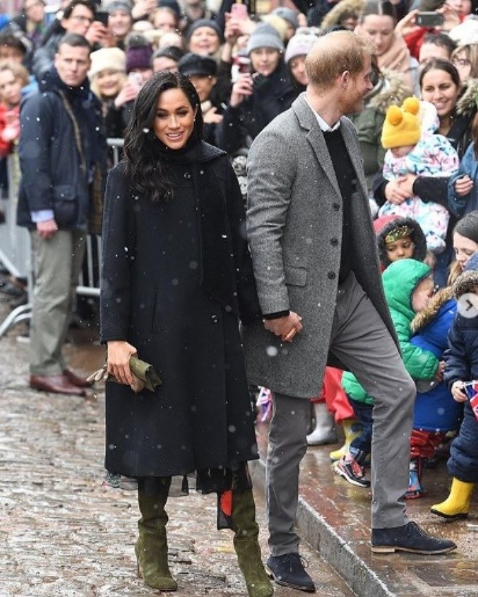 The Duke and Duchess of Sussex will have their son in the spring Photo: Instagram