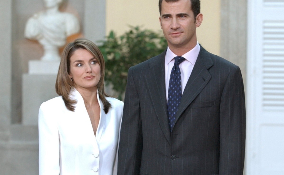 Letizia repeats the outfit of her request on Valentine's Day