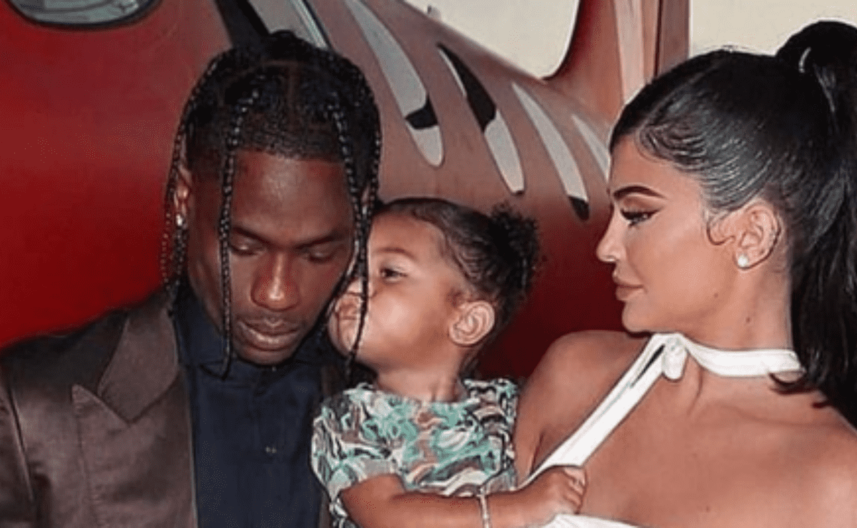 Kylie Jenner And Travis Scott Together At Disney By Stormi