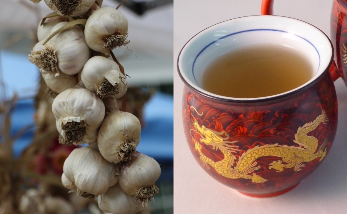 What is Garlic Tea with Cinnamon and Lemon Good for?