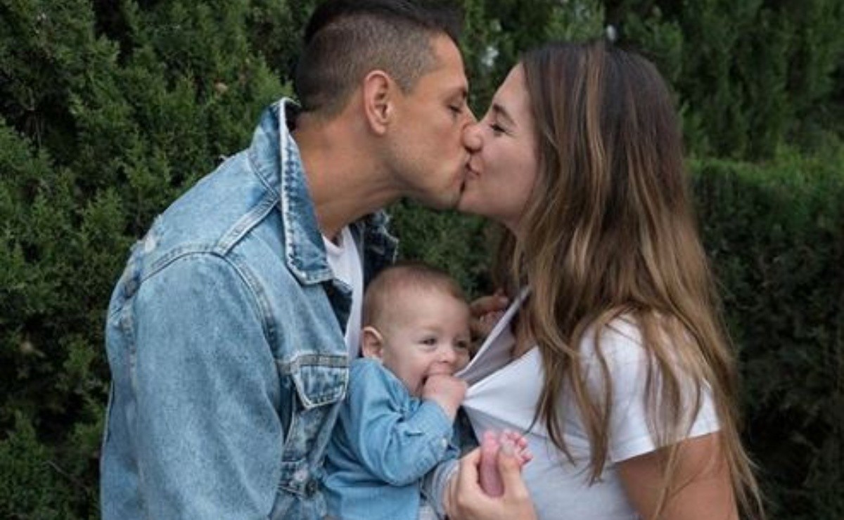 Chicharito Hernández Celebrates Six Months of His Son Noah