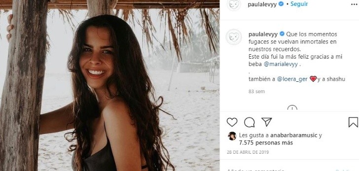 Paula Levy asks Ana Bárbara for help because her grandmother Talina kicked her out. Photo:Instagram