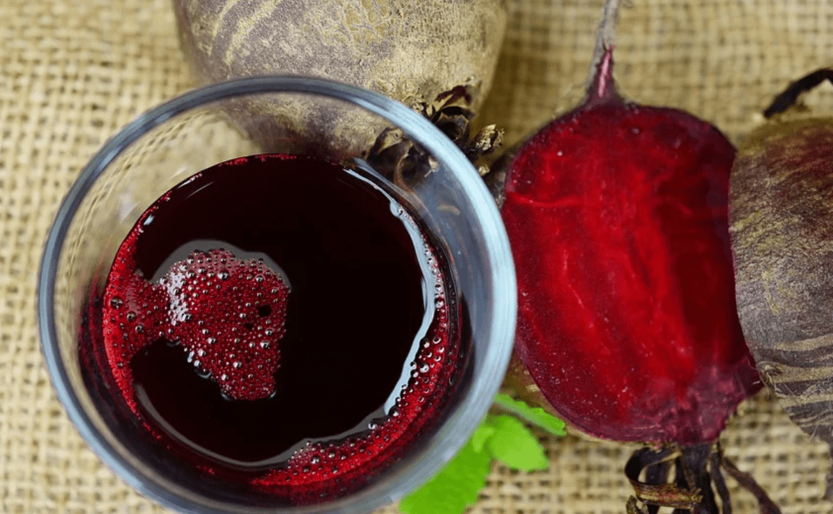 Beet juice to remove fatty liver