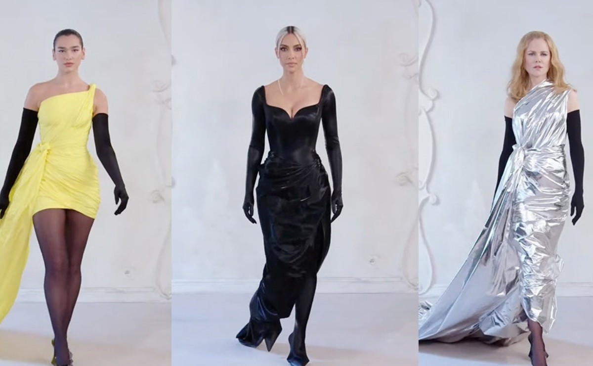 Kim Kardashian, Dua Lipa and Nicole Kidman parade in Paris VIDEO