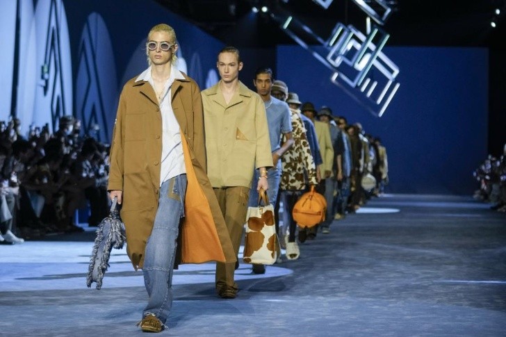 Milan designers Fendi, Armani and Dolce&Gabbana sought to invoke joy. AP
