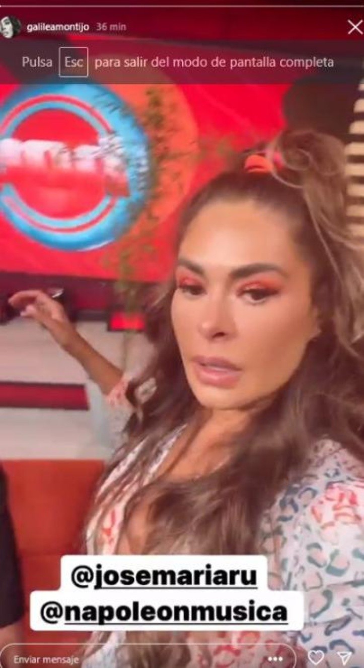 What was done to Galilea Montijo's face appears stretched like Ninel Conde.